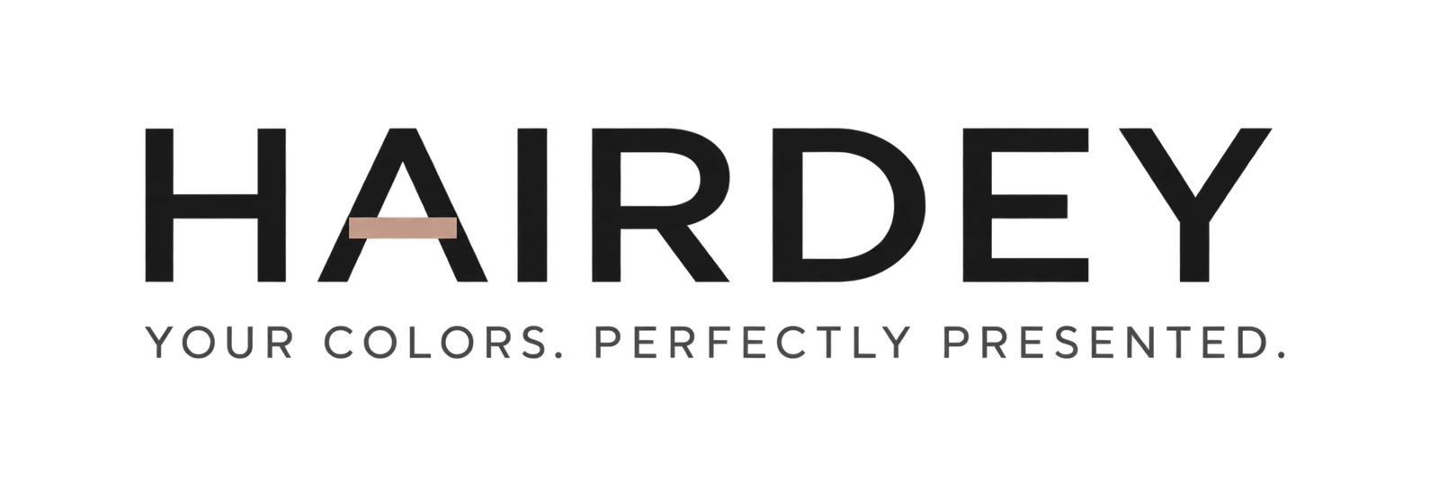 Hairdey — your colors. perfectly presented.