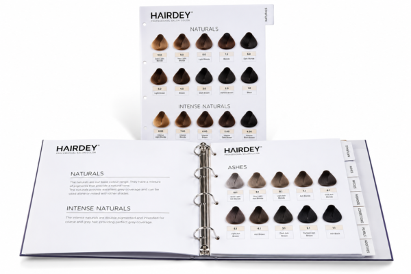46 shades binder hair color chart