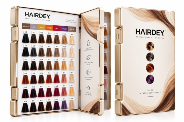 57–168 Shades Case Box Hair Color Chart
