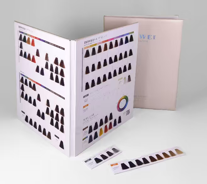 Book Style Hair Color Chart